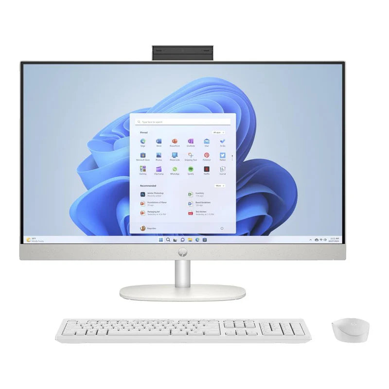 HP 24-cr1002ni 23.8' Core Ultra 5 125U 16GB RAM 512GB SSD Win 11 Home All-in-One PC B0RF8EA