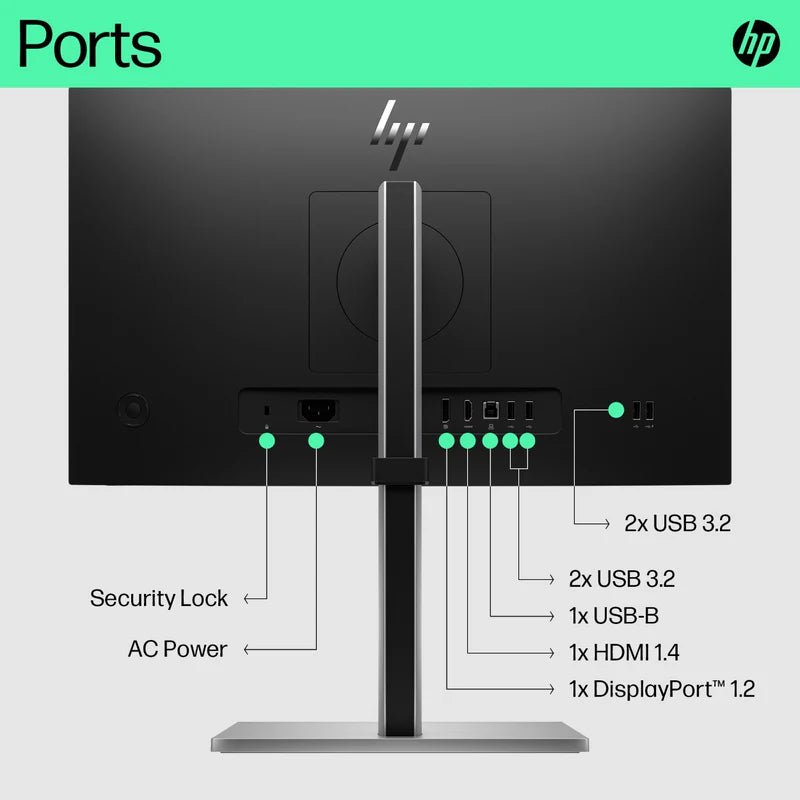 HP E22 G5 21.5' FHD 5ms Monitor 6N4E8AA